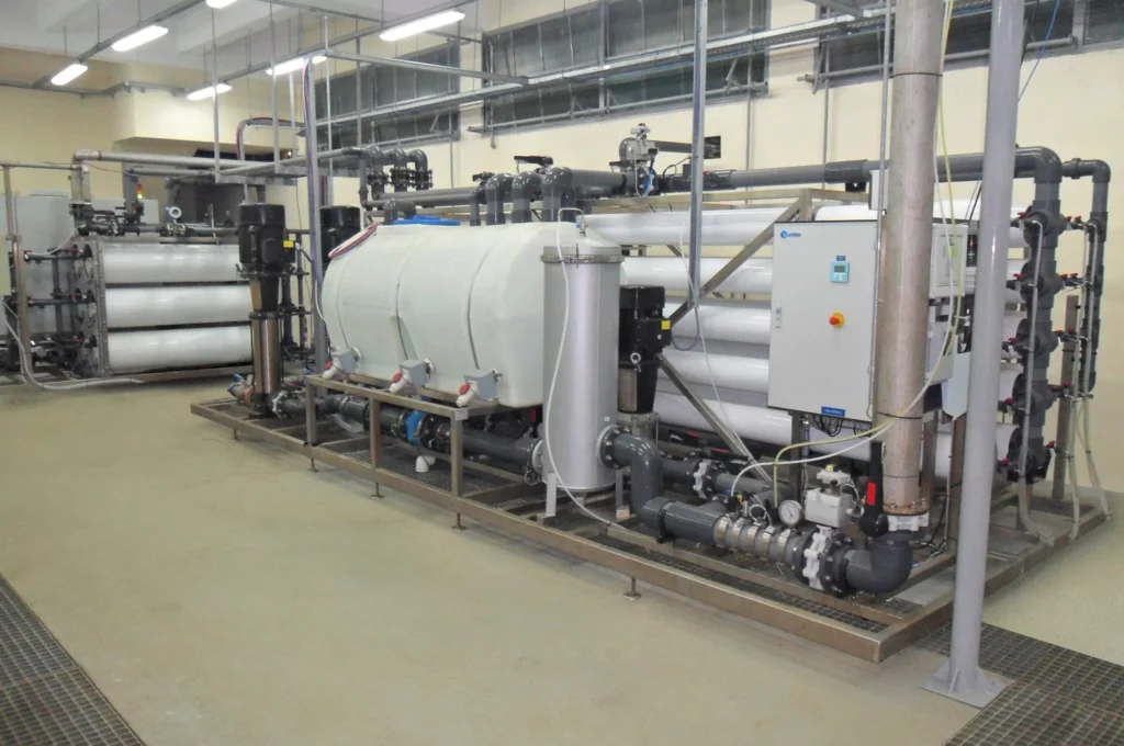Membrane water treatment systems